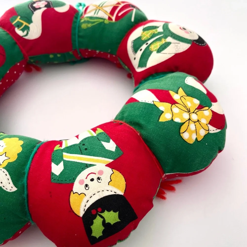Vintage Calico Wreath